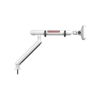 UFOU Kyber Monitor Arm Single Mount Bracket Heavy Duty Star Wars - White