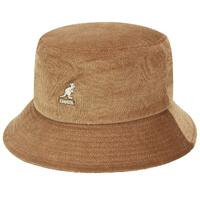 Kangol Cord Bucket Hat - Wood Brown - L