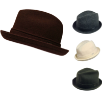 KANGOL Wool Player Trilby Hat Fedora Style Warm Winter Cap 6447BC