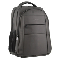 Pierre Cardin Mens Travel & Business Backpack with Built-in USB Port - Grey