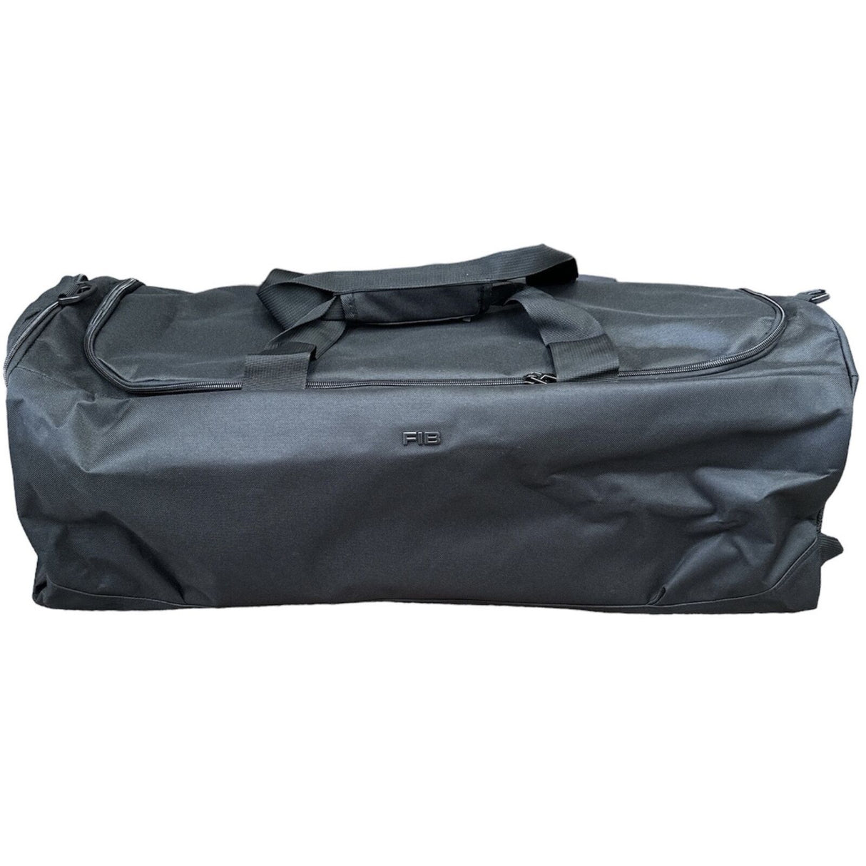 60L FIB Sports Duffle Bag Duffel Gym Canvas Travel Foldable - Black