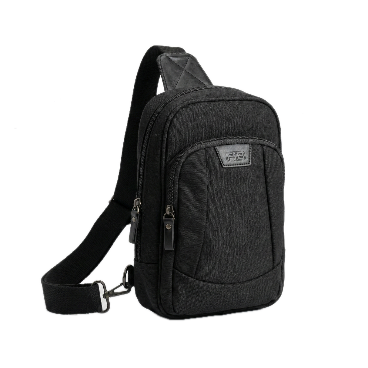 FIB Byron Sling Travel Bag w/ Single Adjustable Strap - Black