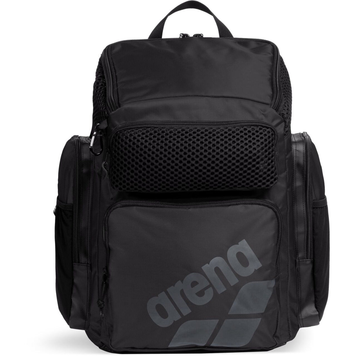 Arena One Go Backpack 45L Sports Swimming Bag - Black (Aquabreathe Water-Repellent)