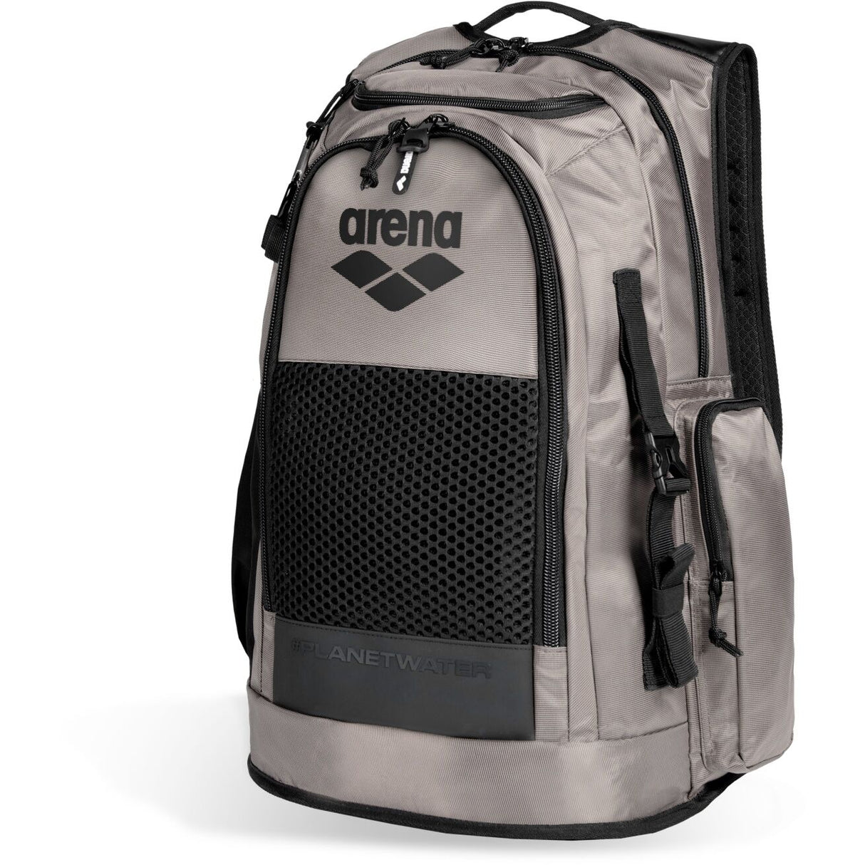 Arena All Set Backpack 45L Sports Bag Aquabreathe Water-Repellent Laptop Pocket in Ice