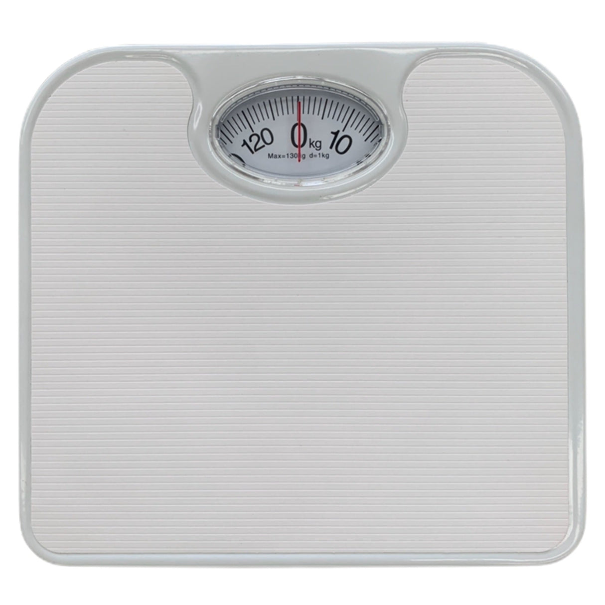 2x 130kg Mechanical Bathroom Scales Weight Checker Kilo Kg Kilograms - White