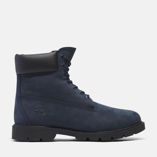 Timberland Classic 6" Waterproof Leather Boot in Dark Blue