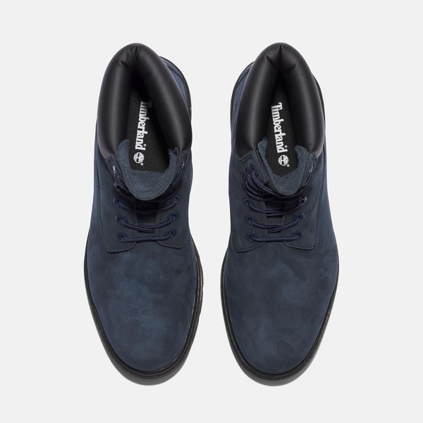 Timberland Classic 6" Waterproof Leather Boot in Dark Blue