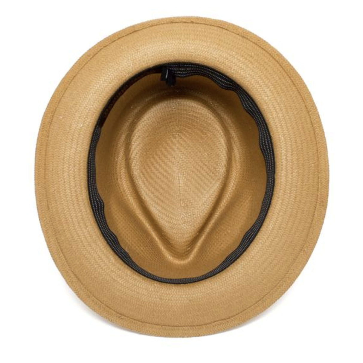 Goorin Brothers Mens Snare Straw Fedora Trilby Hat Panama Summer Beach - Natural