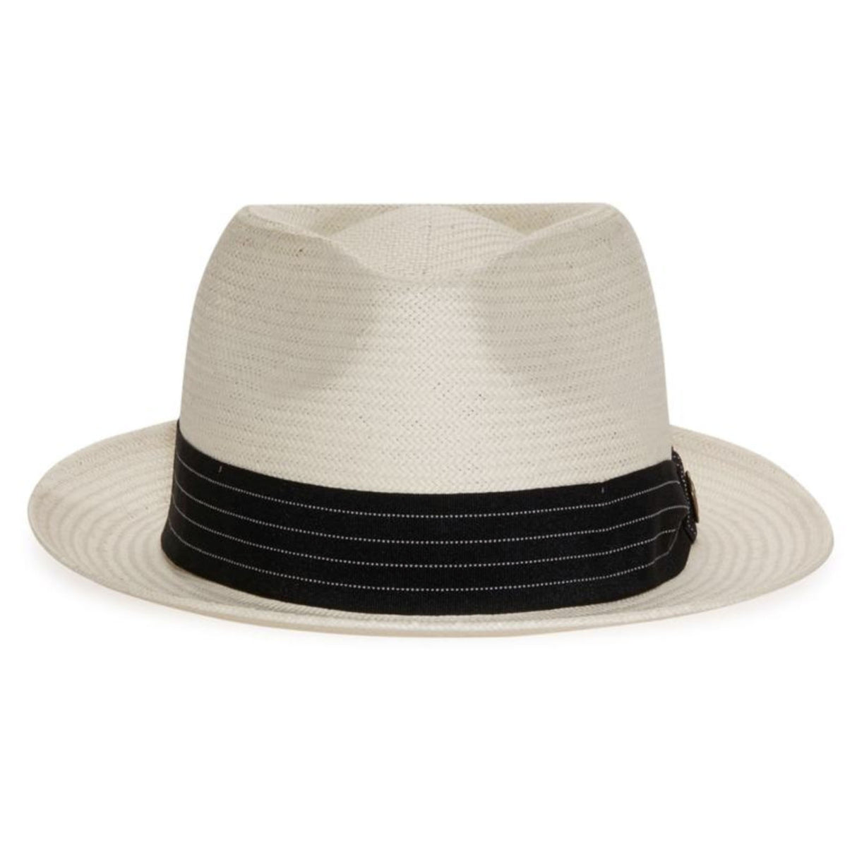 Goorin Brothers Mens Straw Hat Fedora Trilby Panama Summer Beach - Stone