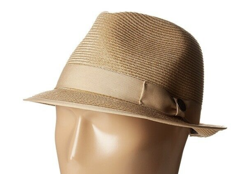 Goorin Bros Baseline Mens Stingy Brim Straw Hat - Tan (Summer Fedora/Trilby)