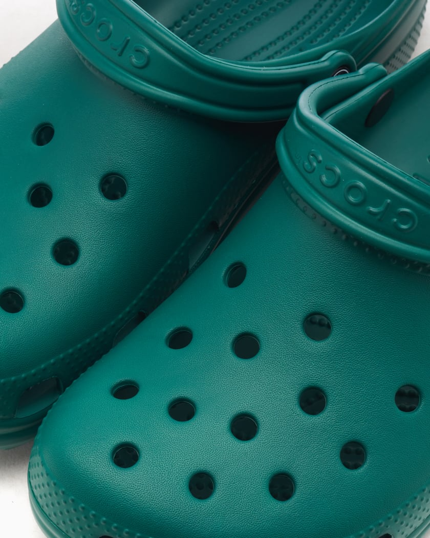 Crocs Adult Classic Clogs Shoes Sandals Slides - Emerald