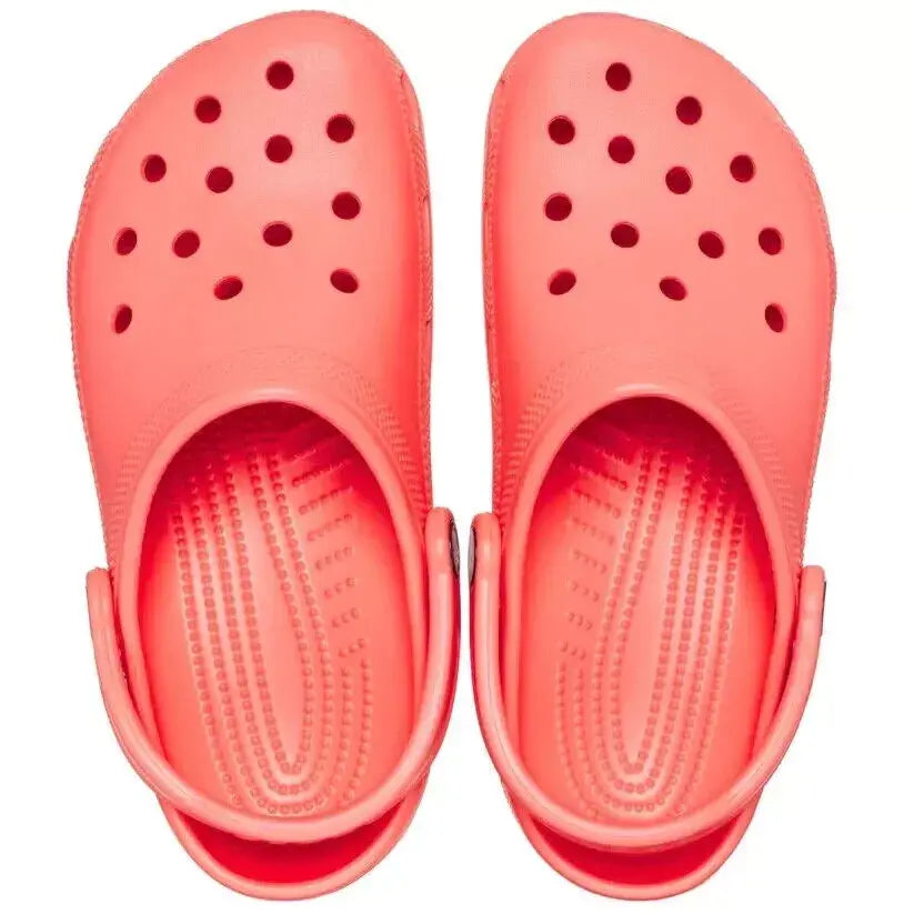 Crocs Adult Classic Clogs Shoes Sandals Slides - Neon Watermelon