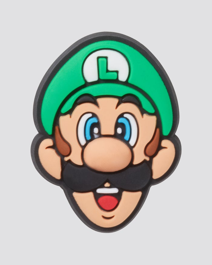 1x Crocs Super Mario Luigi Jibbitz Shoe Charm - 100% Authentic