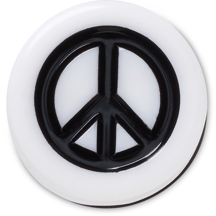 1x Crocs Tiny Friendship Peace Sign Jibbitz Charm - 100% Authentic