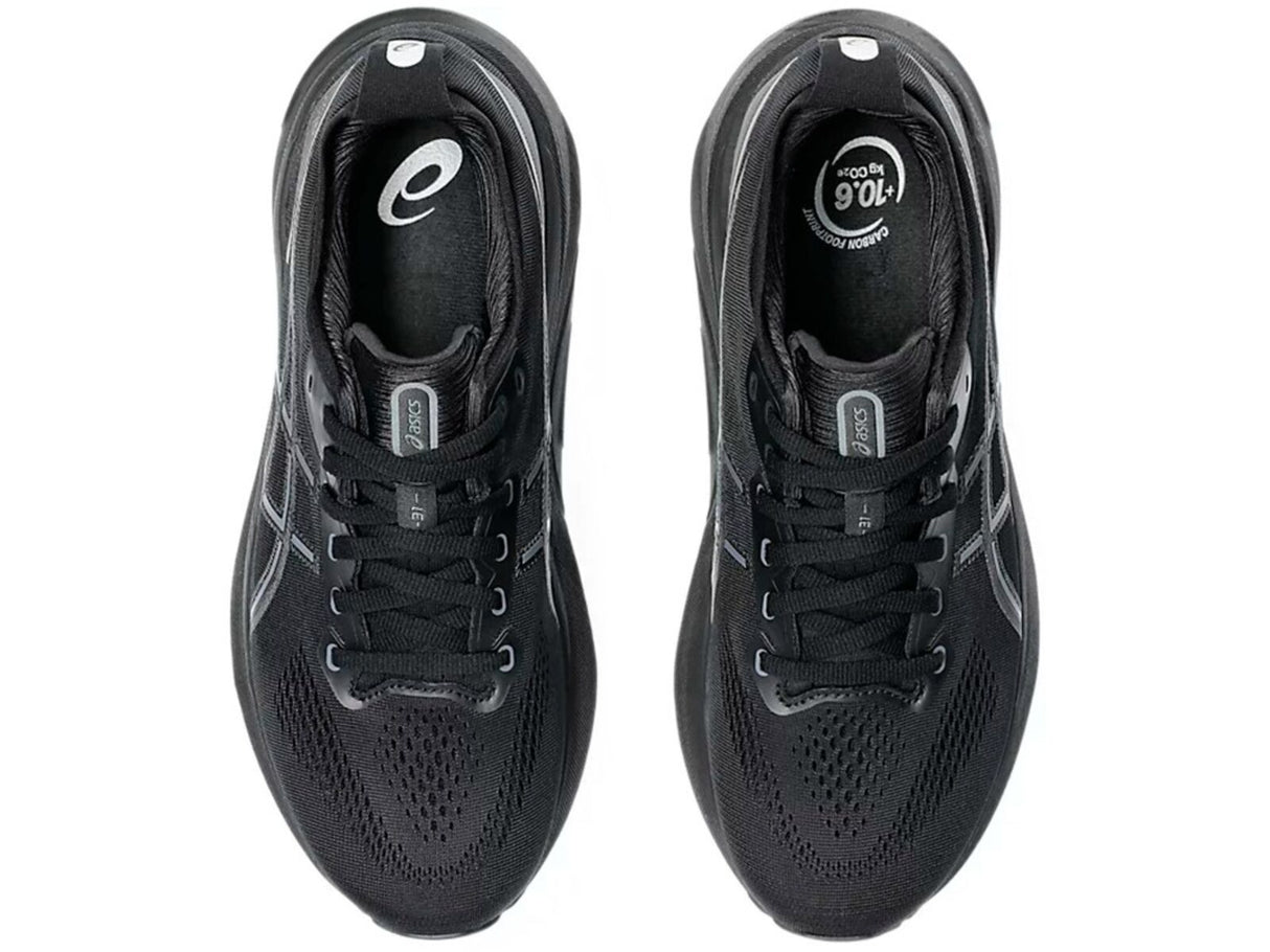 Mens ASICS GEL-Kayano 31 Running Shoes (2E Wide) in Black/Black – Size 11