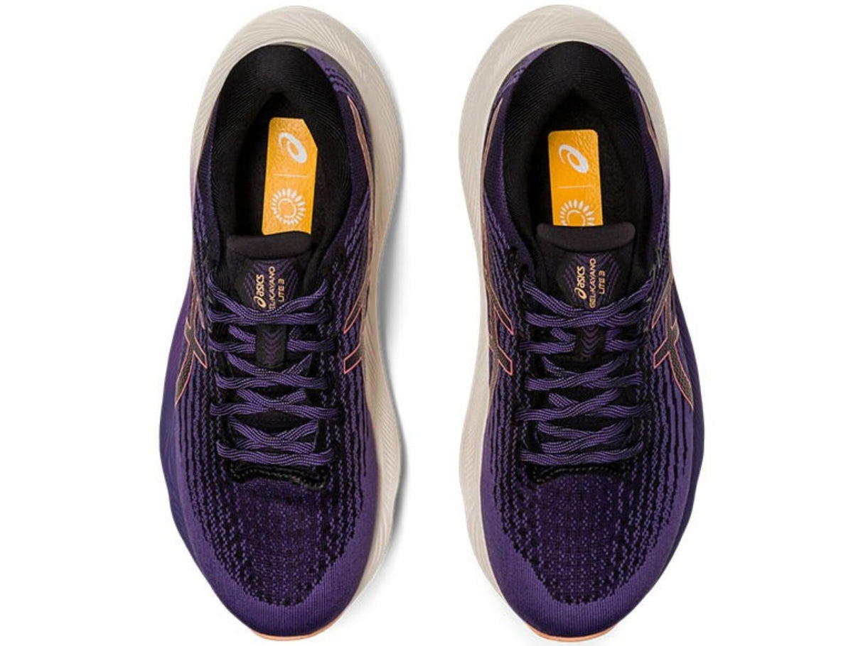 Womens ASICS GEL-Kayano Lite 3 Running Shoes in Dusty Purple/Summer Dune – Size 10.5