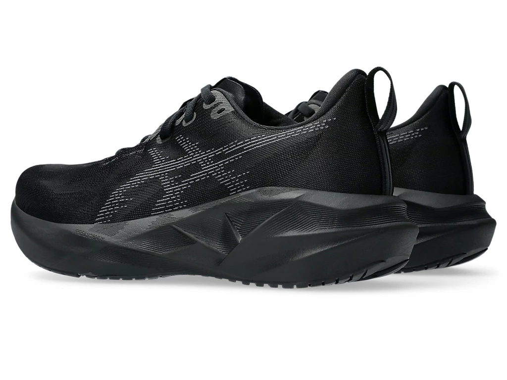 Asics Womens Novablast 5 Running Shoes - Black/Carrier Grey (Athletic Sneakers/Runners)