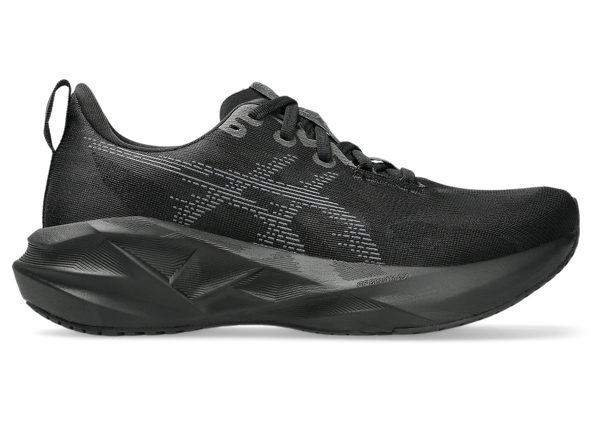 Asics Womens Novablast 5 Running Shoes - Black/Carrier Grey (Athletic Sneakers/Runners)