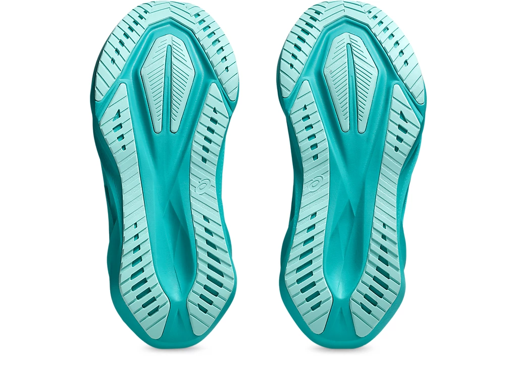 Asics Womens Novablast 5 Running Shoes - Wave Teal/Black (Athletic Sneakers/Runners)