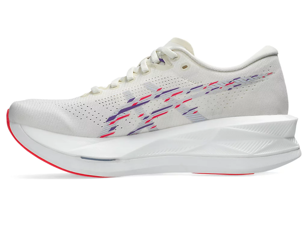 Asics Womens Sonicblast Running Shoes - Cream/Blue Fade (Sneakers/Runners)