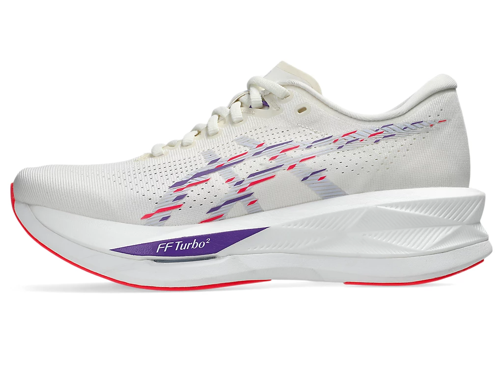 Asics Womens Sonicblast Running Shoes - Cream/Blue Fade (Sneakers/Runners)