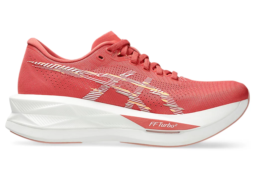 Asics Womens Sonicblast Running Shoes - Dark Pink Clay/White (Sneakers/Runners)