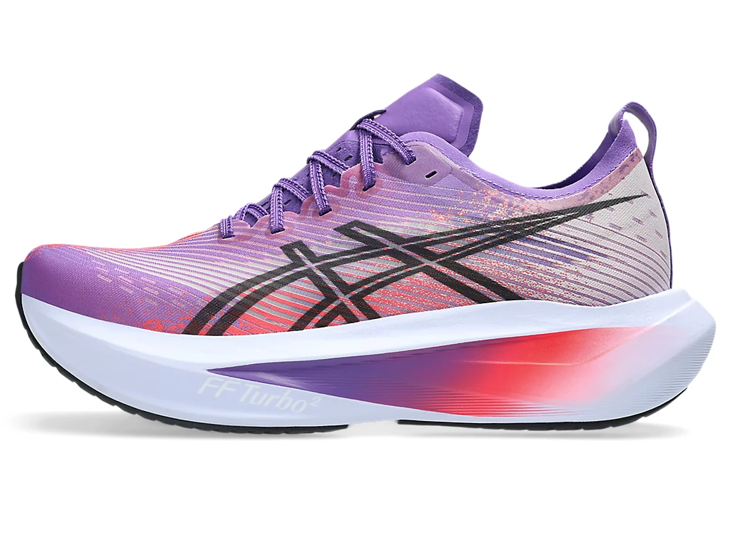 Asics Unisex Megablast Runners Sneakers Shoes in Edo Purple/Black