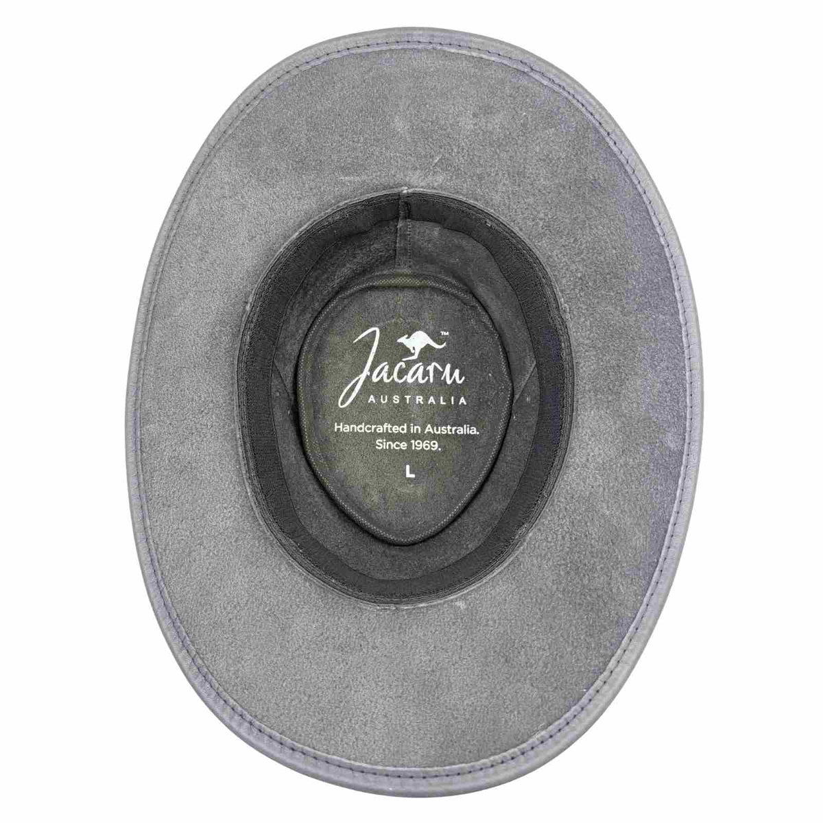 Jacaru 1015 Capricorn Buffalo Leather Hat - Water Resistant & UPF 50+ (Made in Australia)