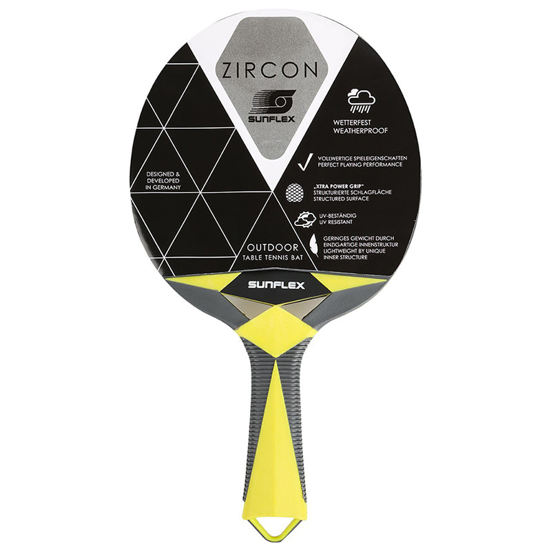 SUNFLEX Zircon Outdoor All-Weather Table Tennis Bat (Waterproof)