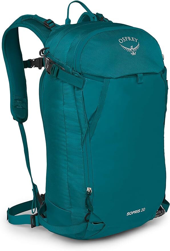 Osprey Sopris 20 Womens Ski Backpack Bag Daypack - Verdigris Green - One Size