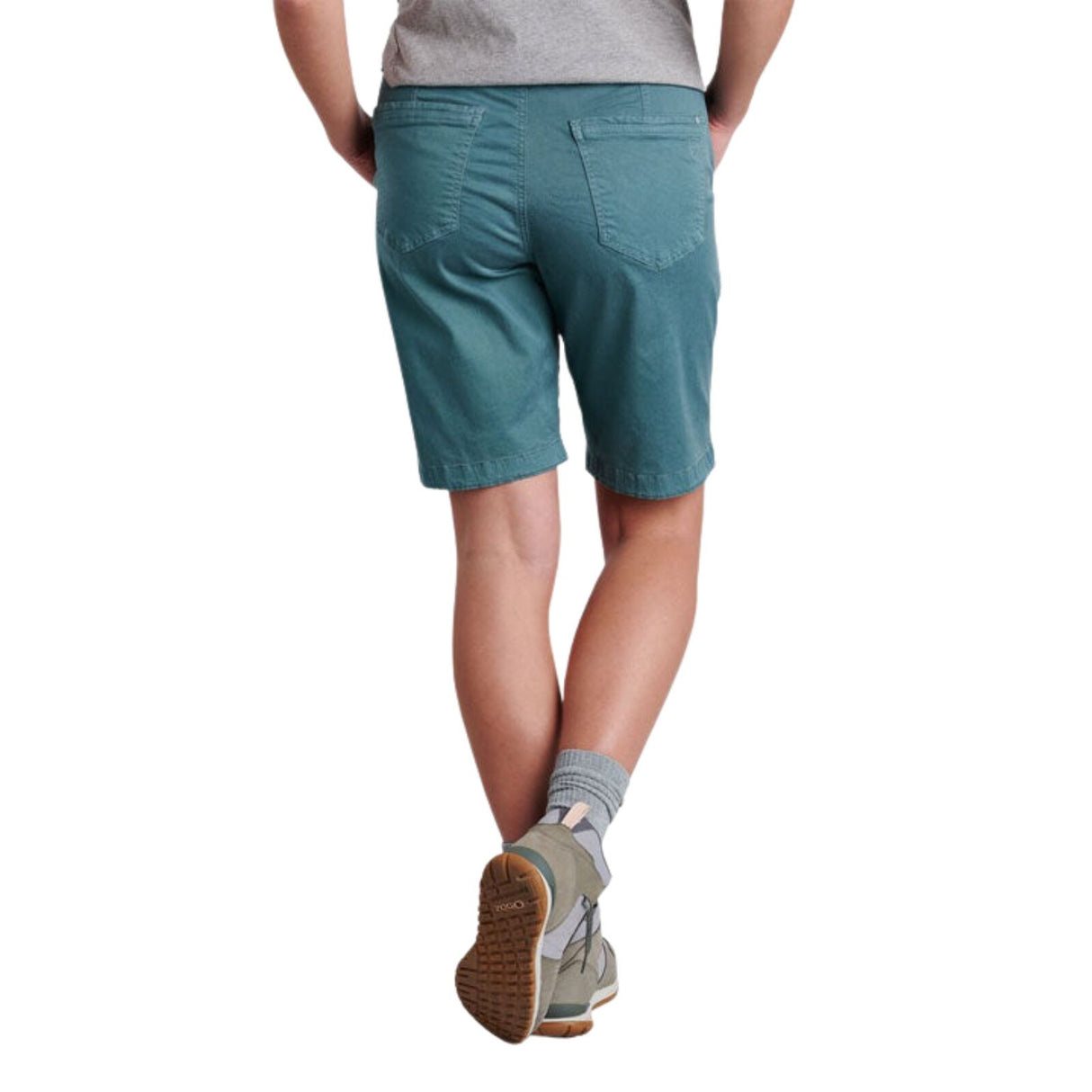 Kuhl Womens Kultivatr 10in Outdoor Hiking Shorts in Eucalyptus