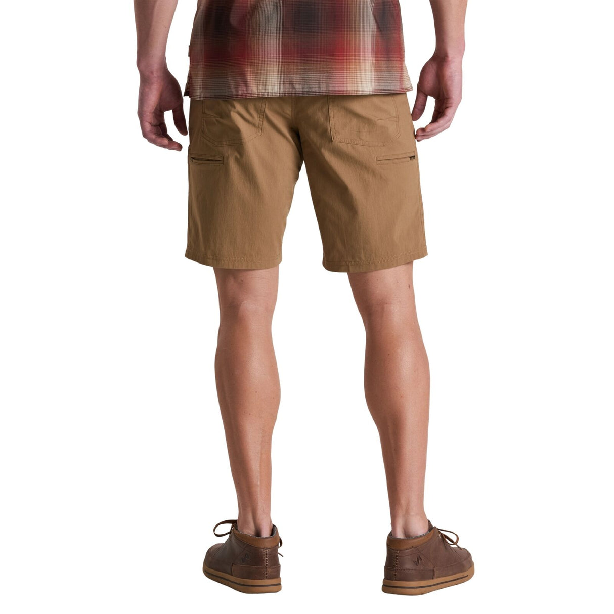 Kuhl Mens Radikl 10in Outdoor Hiking Adventure Shorts in Dark Khaki