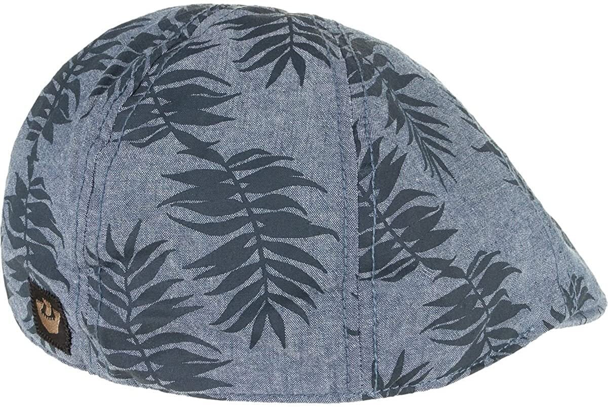 Goorin Mens Beach Please Ivy Flat Cap Newsboy Hawaiian Hat - Navy