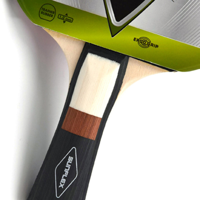 SUNFLEX Atomic C15 Table Tennis Bat - (Beginners Approaching Advanced Level)