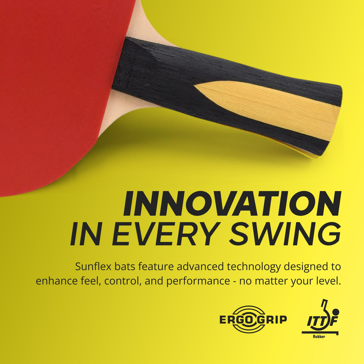 SUNFLEX Expert A30 Table Tennis Bat Advanced Plus ITTF Approved