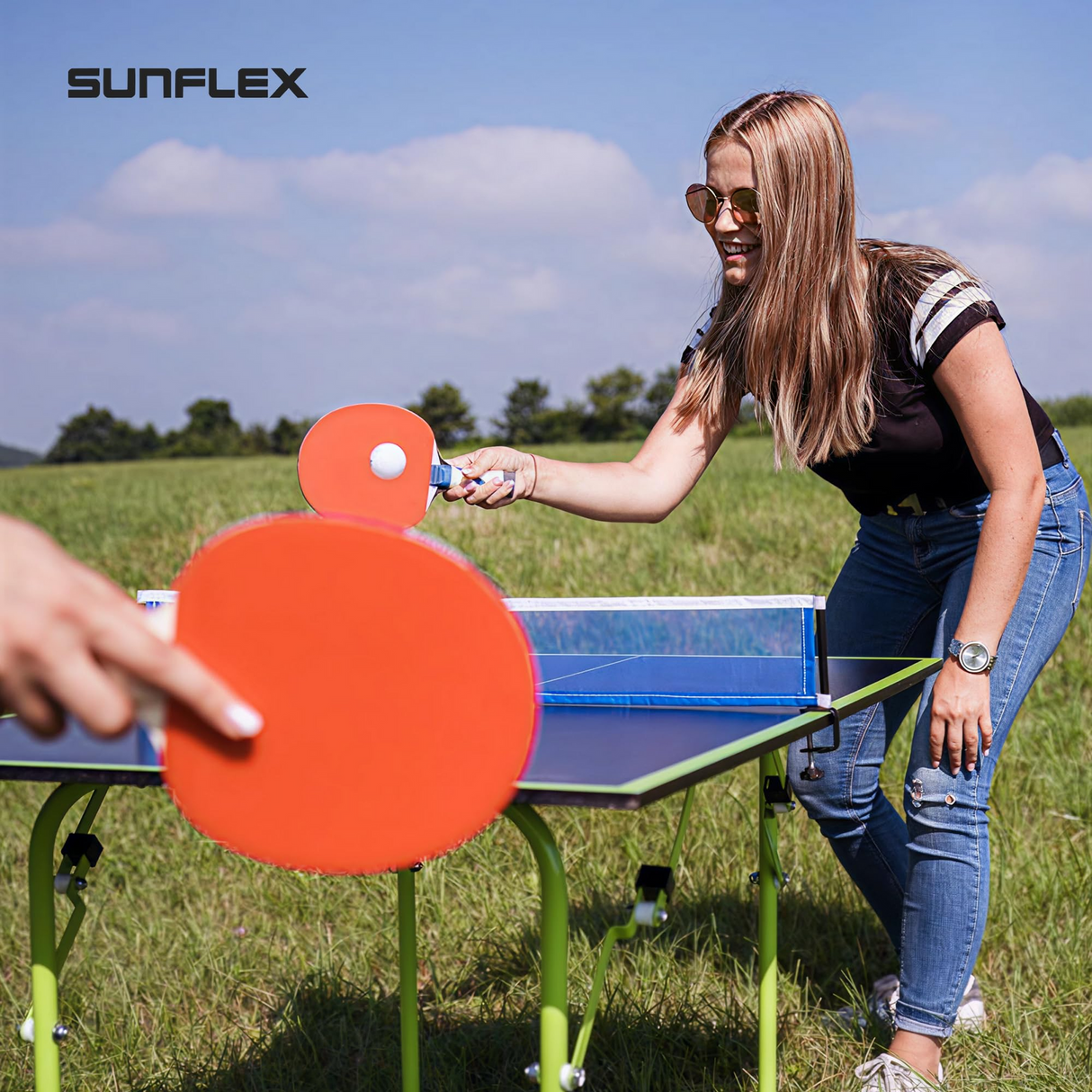 SUNFLEX Dynamic A40 Table Tennis Bat Competition Professional ITTF Approved