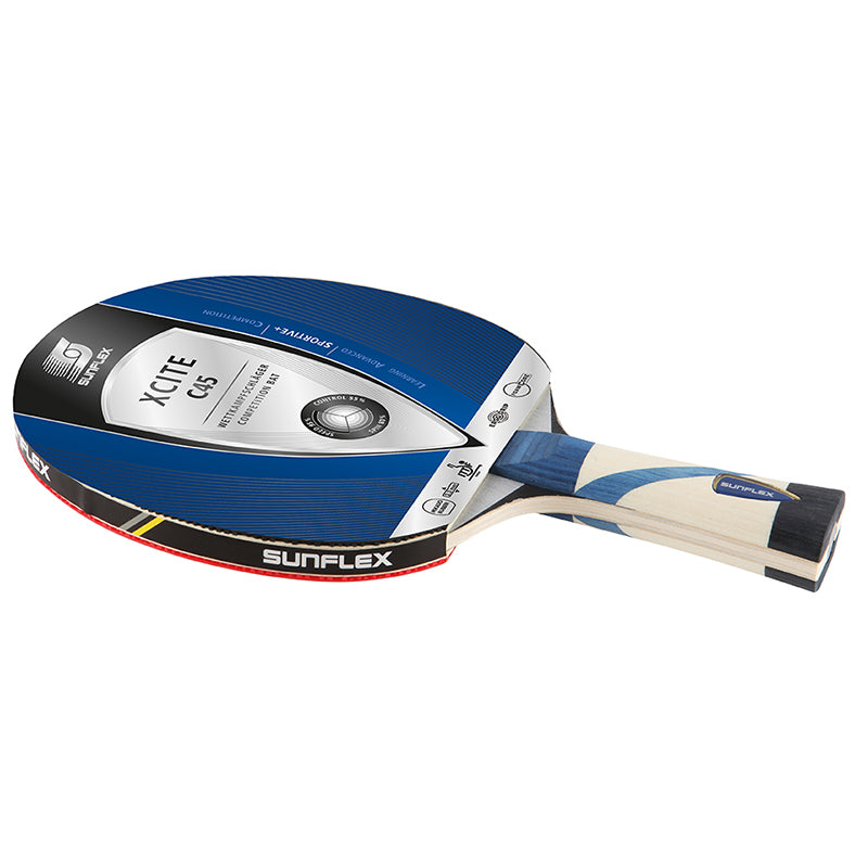 SUNFLEX Excite C45 Table Tennis Bat Competition Level ITTF Approved Mikado