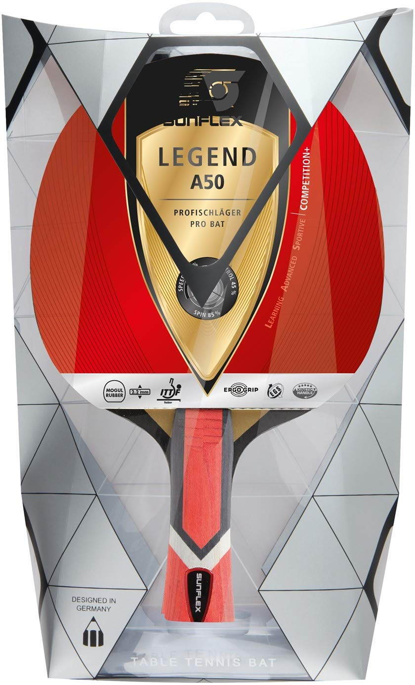 SUNFLEX Legend A50 Table Tennis Bat Champion Level Competition ITTF Approved