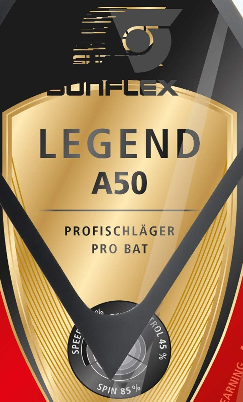 SUNFLEX Legend A50 Table Tennis Bat Champion Level Competition ITTF Approved