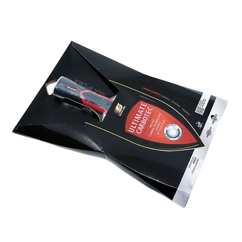 SUNFLEX Ultimate C55 Carbotec Table Tennis Bat Competition ITTF Approved