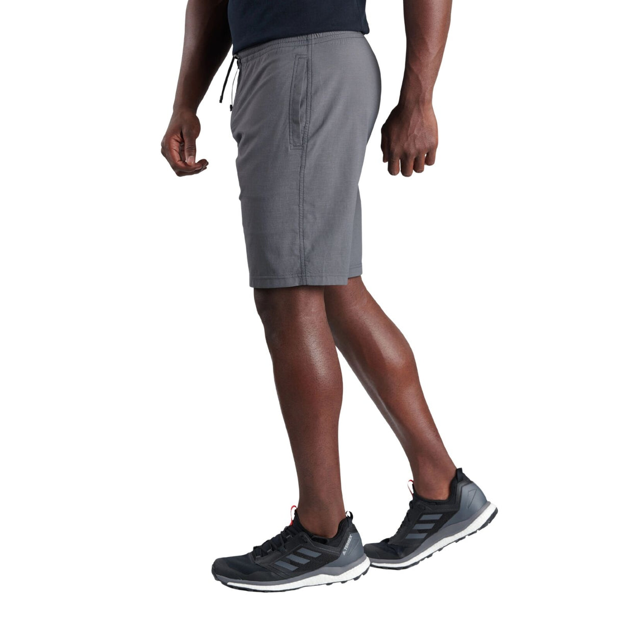 Kuhl Mens Kruiser 10in Outdoor Hiking Shorts in Carbon