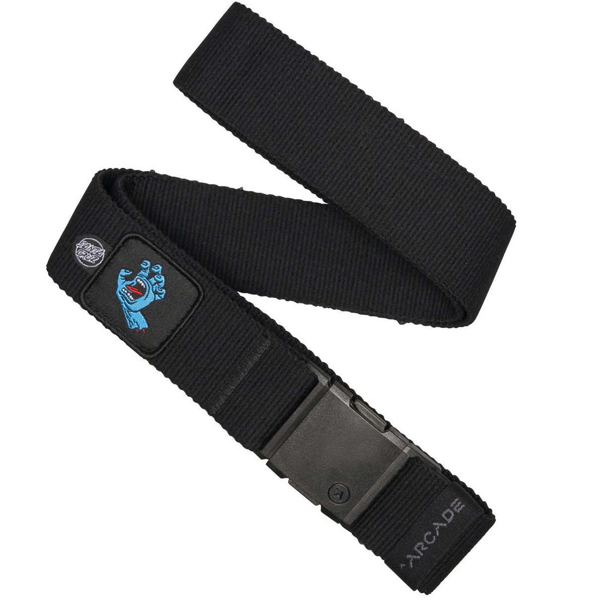 Arcade Santa Cruz Screaming Hand A2 Stretch Belt in Black - One Size