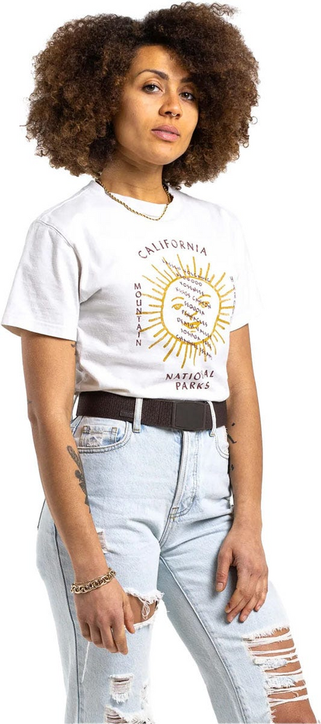 Arcade Slim Stretch Belt Capture Travel Friendly Buckle Salient Walnut - One Size