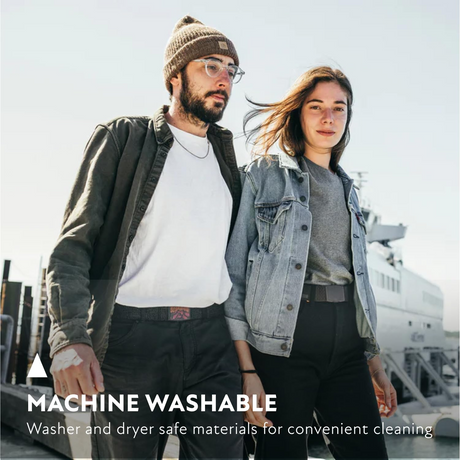 Arcade Capture Slim Stretch Belt in Salient Limo Travel Friendly Buckle - One Size