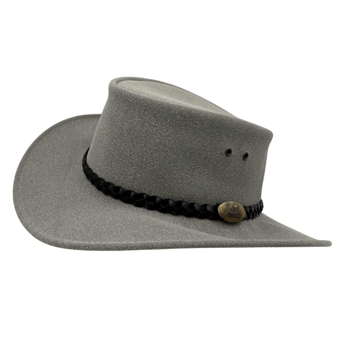 Jacaru 1065 Ranger Unisex Vegan Leather Hat - UPF 50+ (Made in Australia)