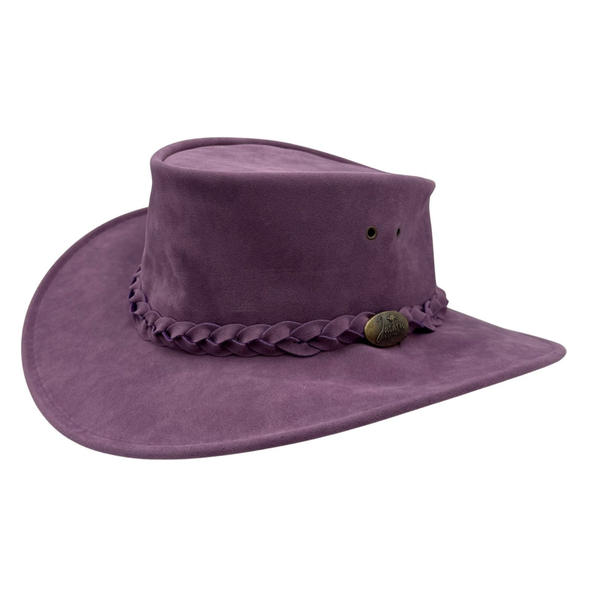 Jacaru 1065 Ranger Unisex Vegan Leather Hat - UPF 50+ (Made in Australia)