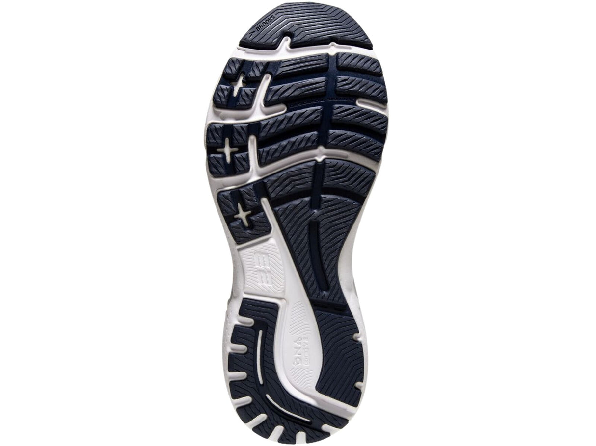 Mens Brooks Adrenaline GTS 23 Running Shoes in Peacoat/Ultramarine/Orange – Size 11.5