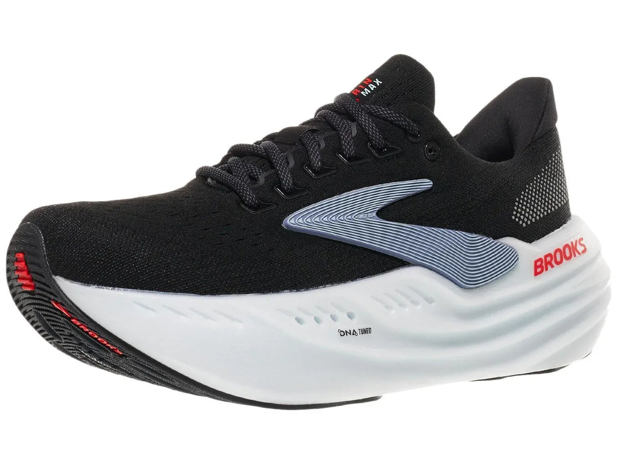 Brooks Glycerin Max Mens Running Shoes Max Cushion DNA Tuned in Black/Ebony
