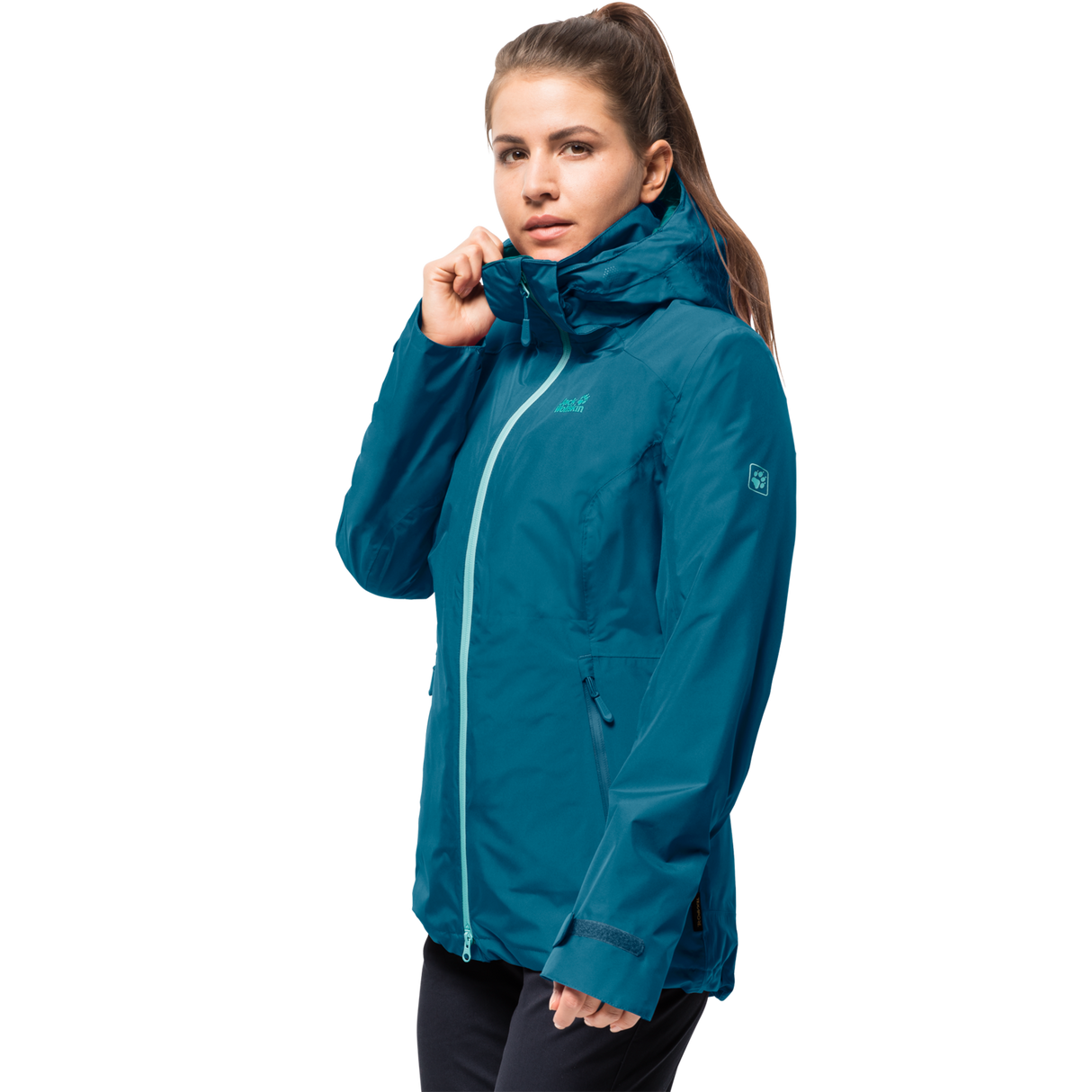 Jack Wolfskin Karelia Trail Ecosphere Womens Thermal Jacket - Celestial Blue - XS