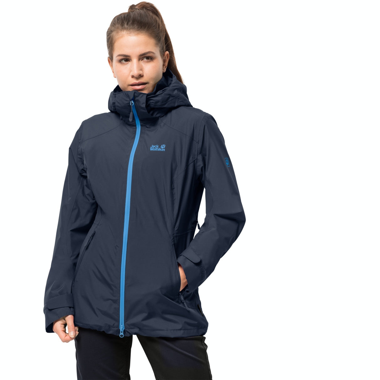 Jack Wolfskin Womens Thermal Jacket Karelia Trail Ecosphere - Midnight Blue